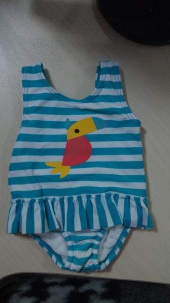 80%polyamide;20%elasthane baby's stripe Bikini Swimwear One Piece