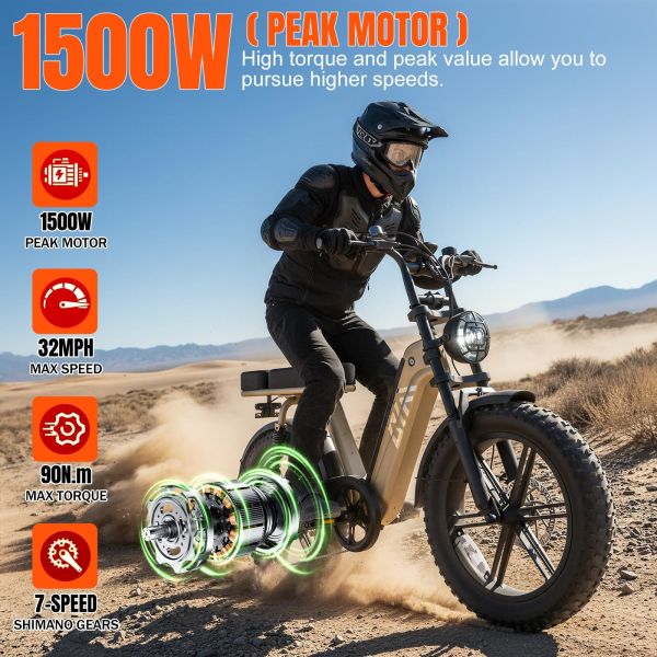 TST R7 Steel Frame 250W Electric Bike for Teen&Adult Electric Dirt Bike