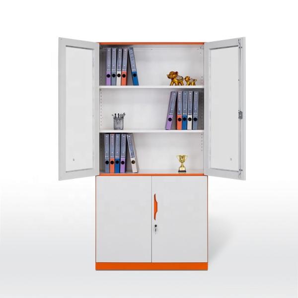 Office File Cabinet Metal Cabinet 2 Door Storage Steel Cabinet