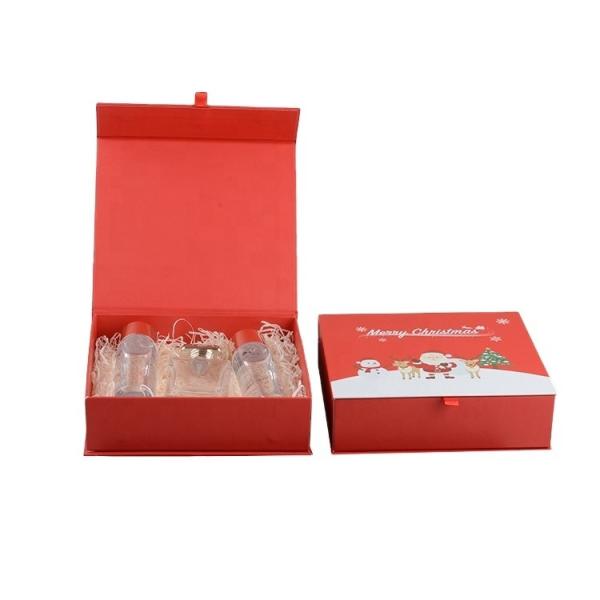 Boîtes cadeaux de fête en carton rigide imprimé sur mesure