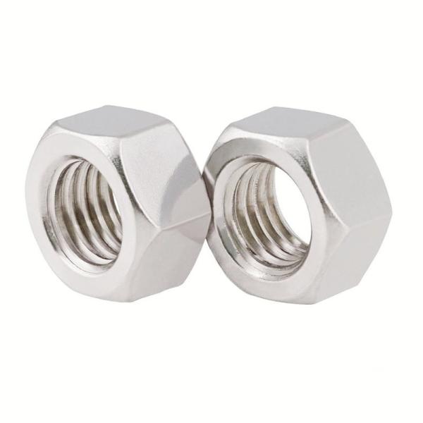 Food Beverage NXF Polished Duplex Stainless Steel 2507 Hex Nuts M6-M30 for Water Treatment Applications DIN934