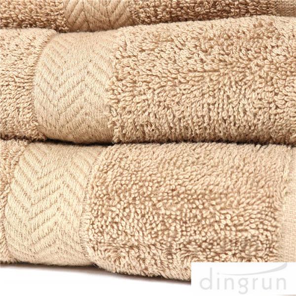 100% Cotton 6 Piece Absorbent Towel Set Bath Towel Hand Towel Wash Towel