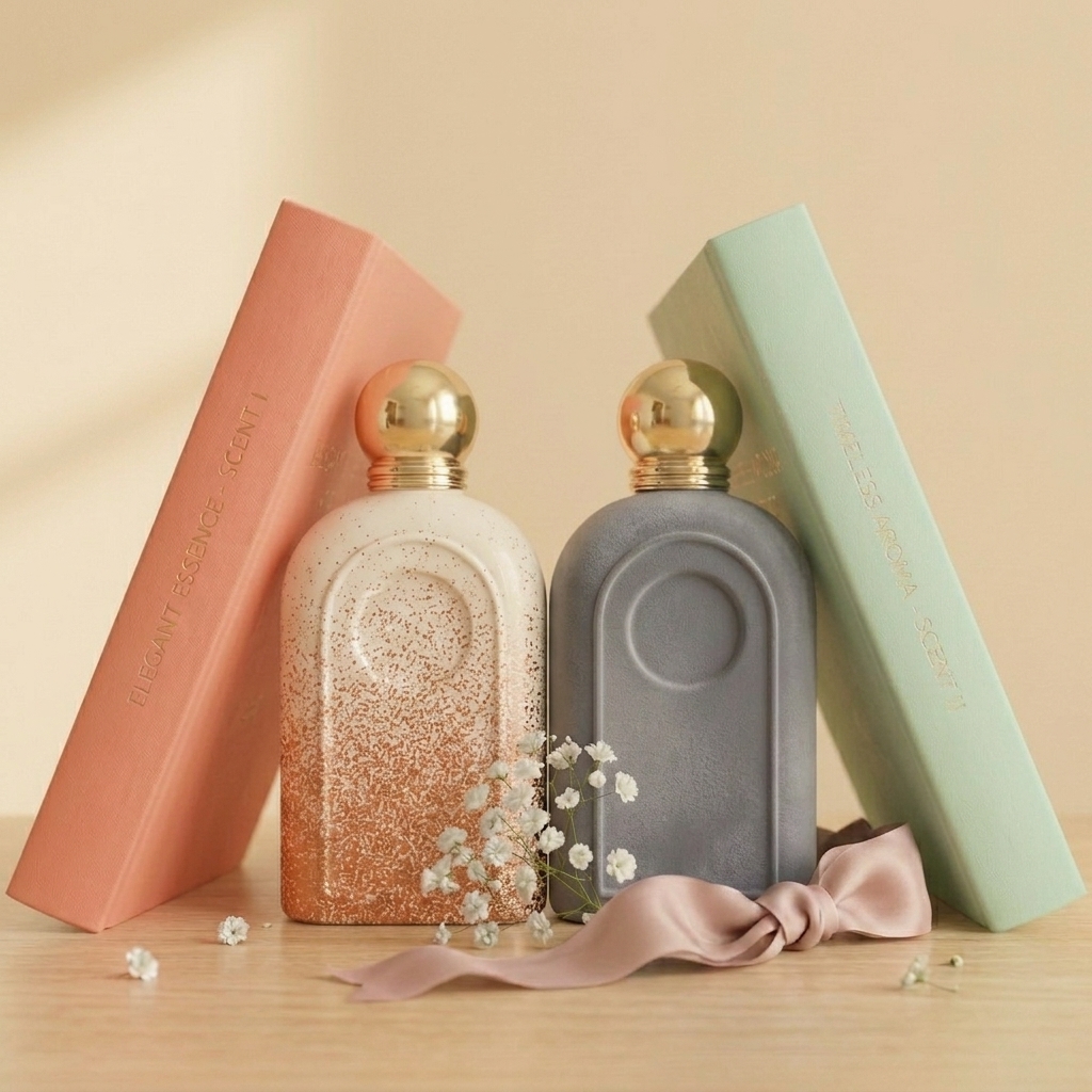 Anding Flat Premium Refillable Spray Luxury Empty Glass 100ml Custom Perfume Bottle Manufacturer