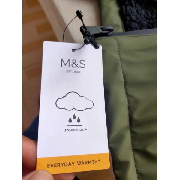 Fashion Olive Outdoor Boys Heavy Winter Coat Polar Fleece Linning Keep Warm