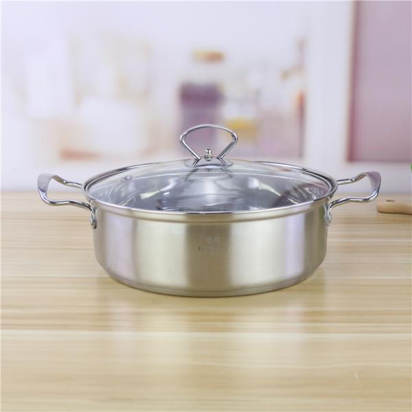 Подгонянный Cookware 18cm 20cm 26cm установил нержавеющую сталь 201