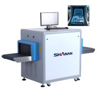 Máquina de rayos X para equipaje de la estación de hoteles con sistema de escáner de inspección portátil de rayos X de penetración de 8 mm