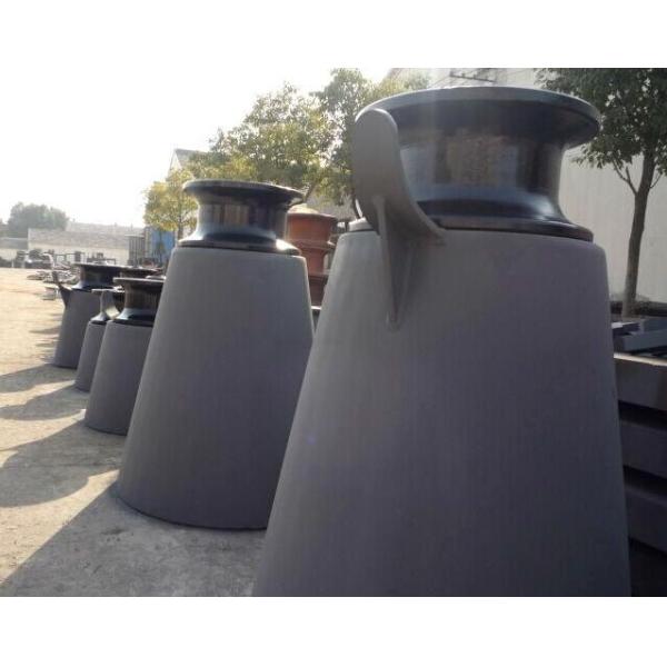 JIS F 2005-75 Marine Mooring Equipment Panama Chock Black Painted Surface