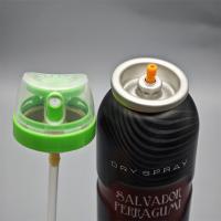 Valve de vaporisateur corporel déodorant de précision pour marques de luxe avec un design élégant et épuré