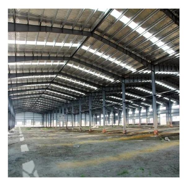 Moldura de portal de estrutura de aço de cor personalizada para aplicação comercial industrial