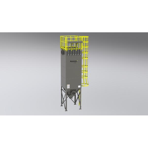 Fine Particle Dust Collector In Cement Plant Bag Type 0.75 - 5.5kw Power