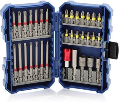 Impact Screwdriver Bit Set - S2 Alloy Steel, Screwdriver and Quick Rlease Bit Holder, Impact Driver Bit Set Total 33pcs