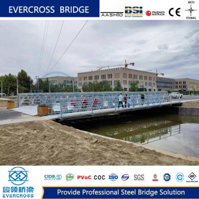HD200 Detachable Steel Bailey Bridge Prefabricated AASHTO Standard