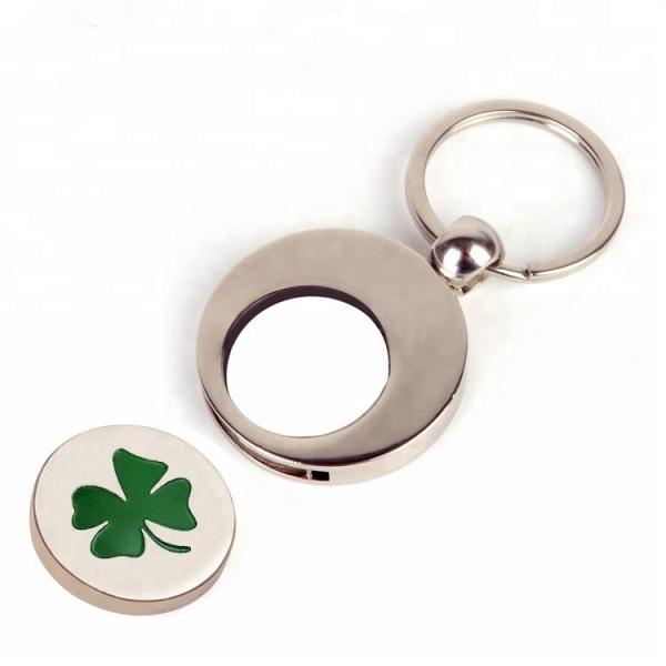 Elegant Trolley Coin Keychain – Your Essential Accessory for Convenience