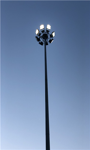 Высокая толщина стены фонарного столба 2~30мм сада рангоута башни освещения поляка рангоута