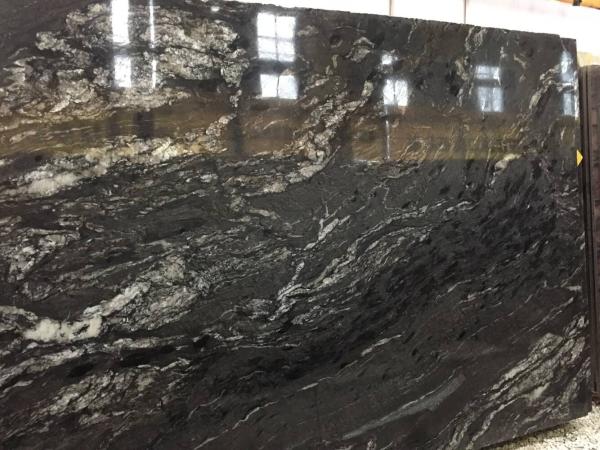Precut Gucci Black Brazil Natural Stone Tile Cosmic Black Granite Slabs