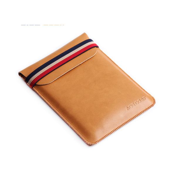 Leather Bag , Laptop Notebook Sleeve Bag Computer Case For Macbook Air Pro