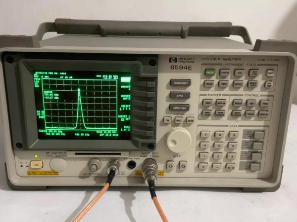 HP Agilent 8594E  9 KHz–2.9 GHz Portable Spectrum Analyzer / Rf Spectrum Analyser