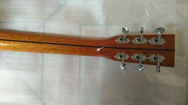 AAA quality new custom guitars OM body african sanders wood solid acoustic electric guitar