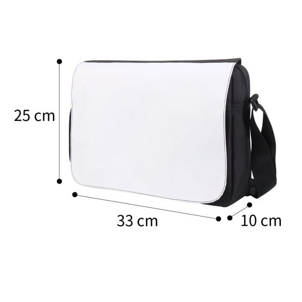 Customized Big Capacity Large Size Sublimation Shoulder Bag Crossbody Bag For Sublimation Photos Printing