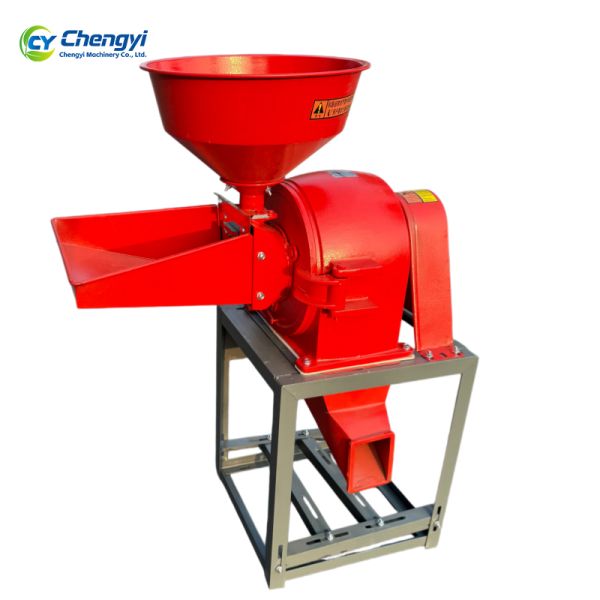 Steel Crusher Grinder 100-150kg/h Capacity Durable Grain Feed Grinder Multifunct