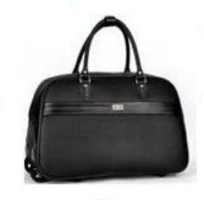 1680D Nylon black Ladies Laptop Handbags with 210T polyester lining
