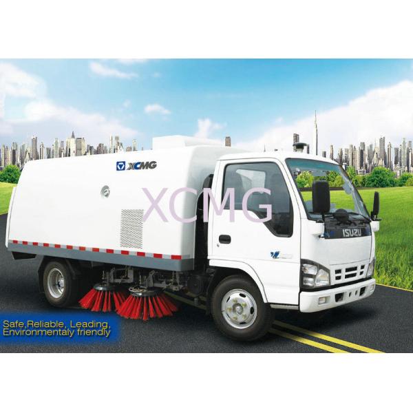 Automatic 5m3 Road Sweeper Truck Special Purpose Vehicles For Sweep Road /