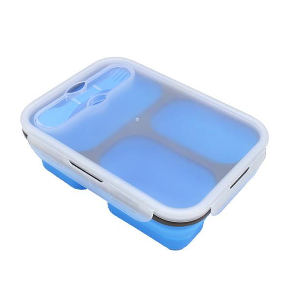 Compartimento Bento Box For Adults dobrável do retângulo 3