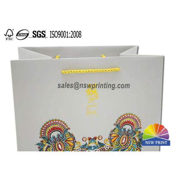 Штейновый слоистый ходя по магазинам бумажный мешок Kraft подарка упаковывая белый