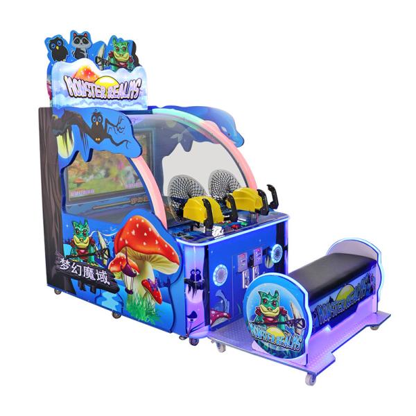 Monster Shooting Ball Redemption Arcade Machines For Amusement Park 3d Vr Vision Consoles