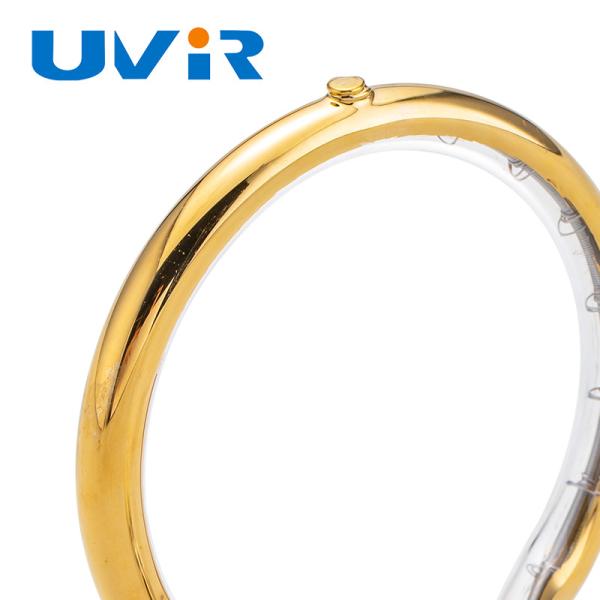 UVIR Gold Ring Infrared Heating Lamp 100-7600W for Plastic Welding