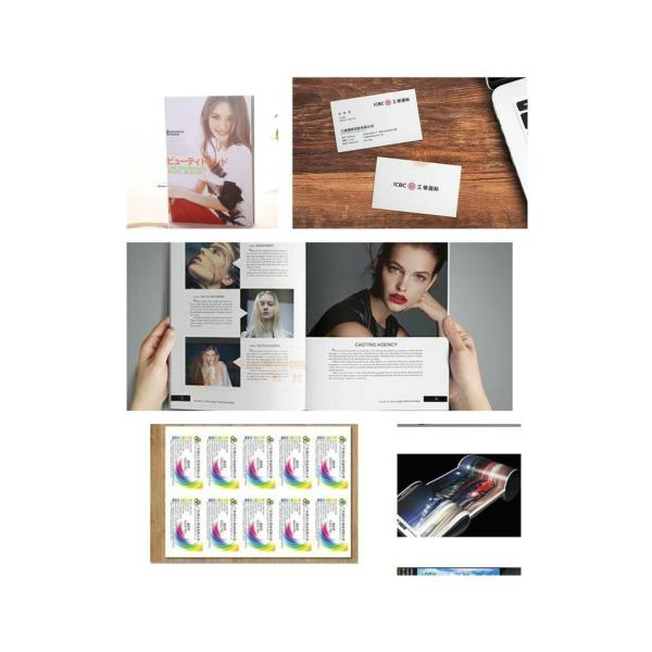 papel material de Couche do Virgin de 157G 200G 250G para imprimir o folheto