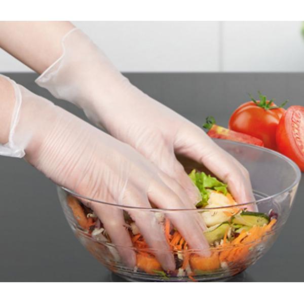 Small Food Safe Latex Free Powder Free Disposable Gloves Soft And Uniform Thickness