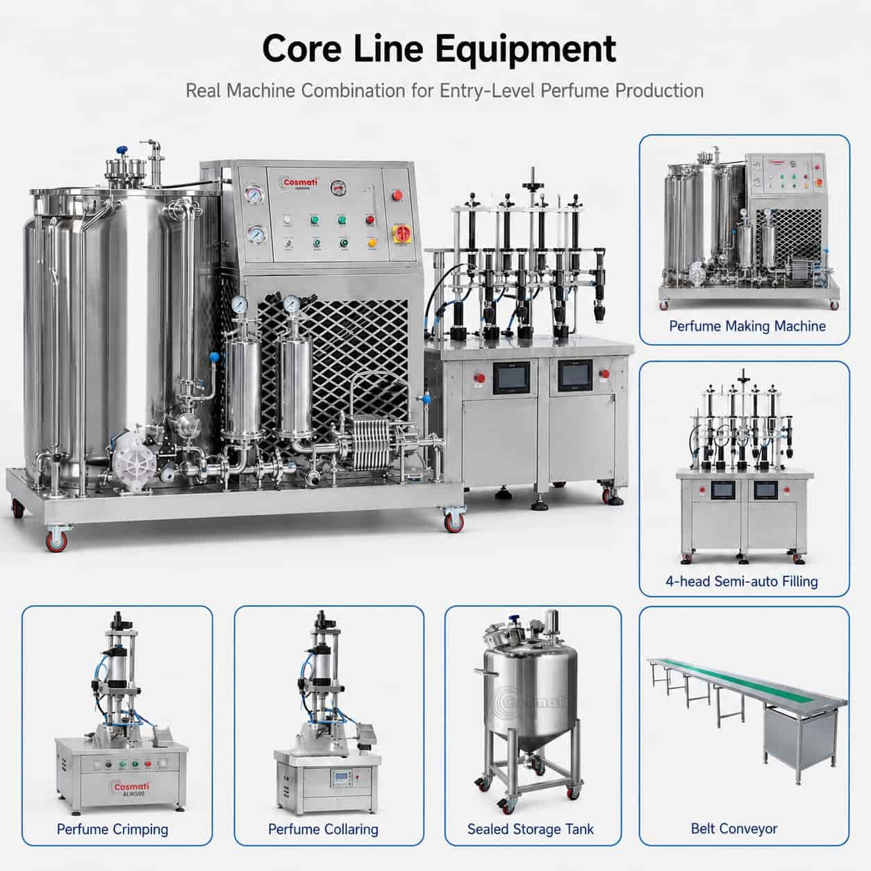 Perfume Freezing Filtration Machine Fragrance Oil Cooling Clarification System