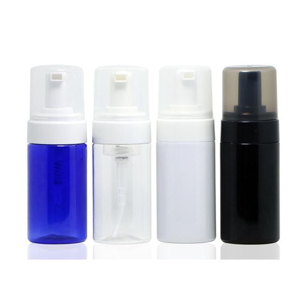 Mousse / Cleansing Foam Treatment Pump Bottles , Blue Chemical Resistant Spray Bottles