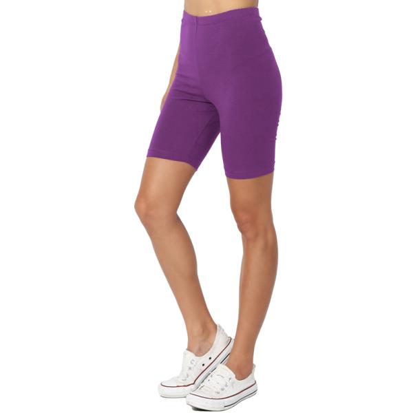 High Quality Purple Gym Yoga Short Leggings Women Shorts Sportswear with Custom Logo