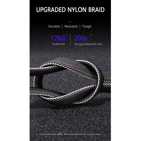 Lithium Polymer Battery LED USB Mobile Charger 10000Mah With Build in Type C Cable