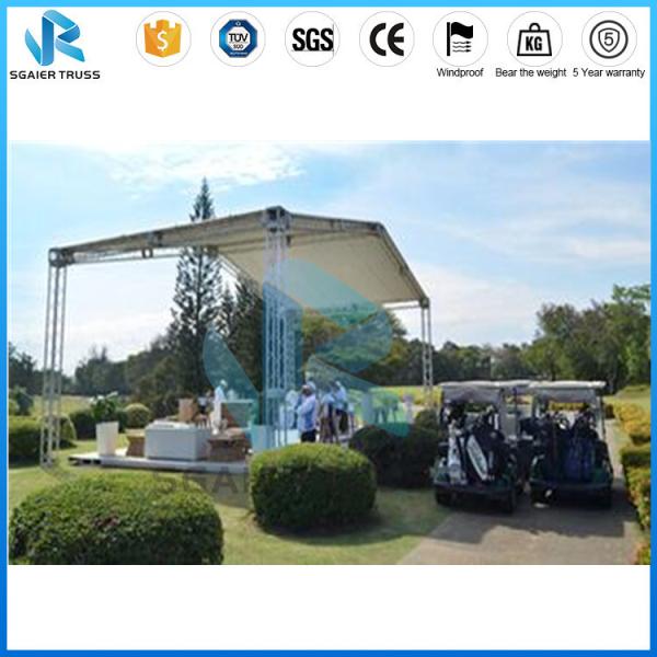 Advertising Trade Show Stands , Lightweight Backdrop Trade Show Truss Displays