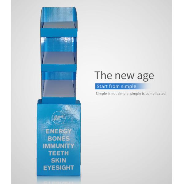 Cheap Price Cardboard Pallet Chewing Gum Display Stand Rack Wholesale from China