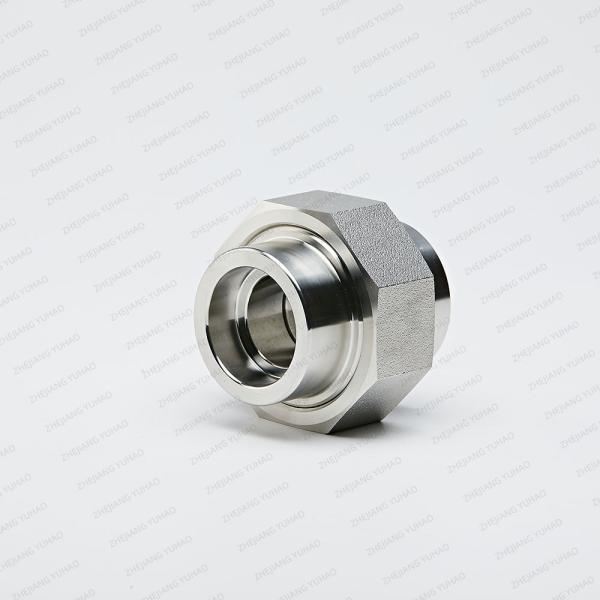 SS304 SS316 SS Pipe Fittings BSP Union For Pipeline Connection
