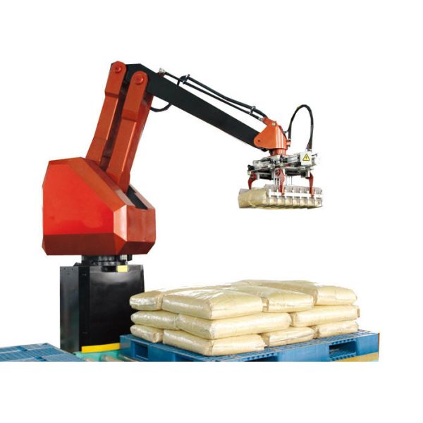 AC Servo Motor Drive 210kgs Max Palletizing Weight 4 Axis Movement Palletizing Robot and Robotic Palletizer