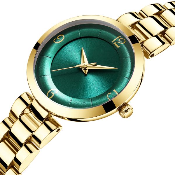 Small 30mm Women Quartz Watch Stainless Steel Strap OEM Customized Temperament