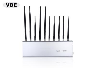 proteção eficaz ajustável do jammer do sinal do telefone 2.4G de 4G células para centros de aprendizado