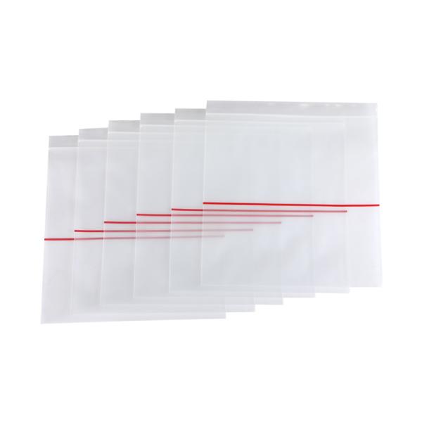 0.03-0.1mm Transparent Self Adhesive Seal Plastic Bags For Versatile Packaging