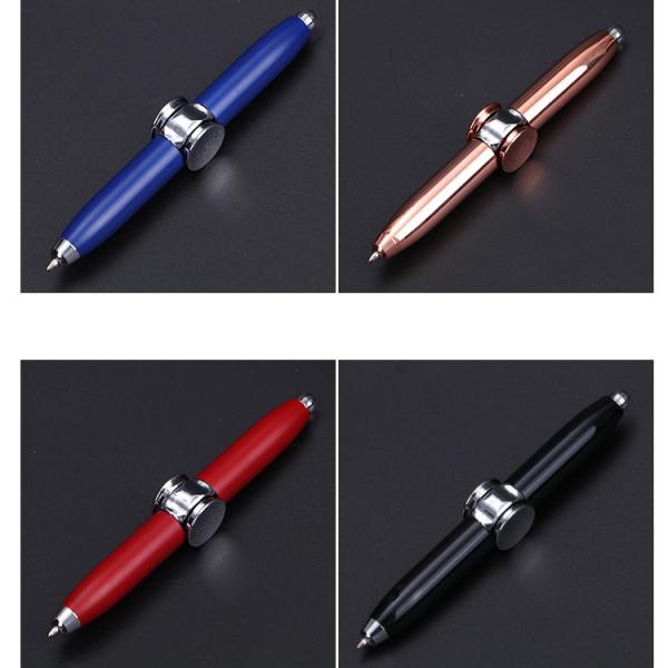 Multi-function Gel-Ink Fidget Spinner Pen Cube for Office Creative Anti-stress Toy