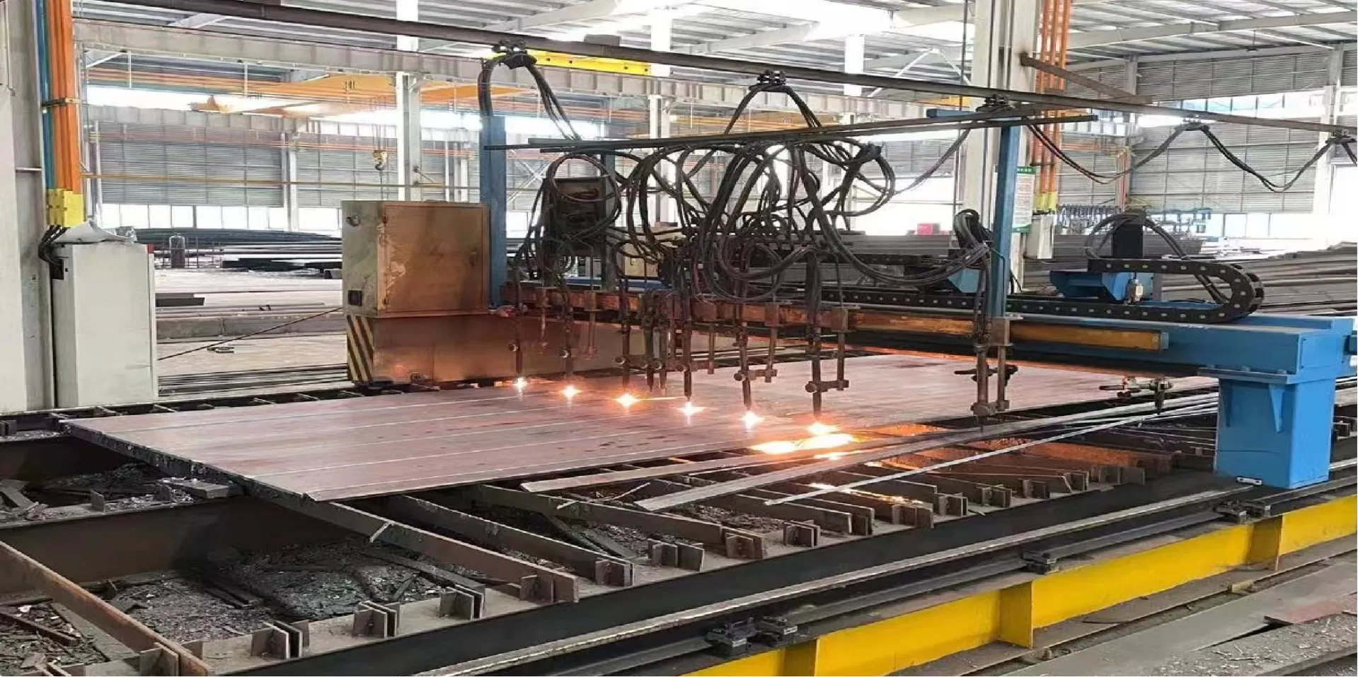 Welded H-Beam, Custom Welded H Section Steel for Steel Structure Workshop