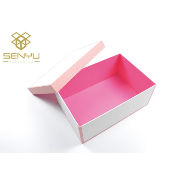 Повторно использованная коробка Kraft фарфора картона бумажная упаковывая с окном крышки ясным