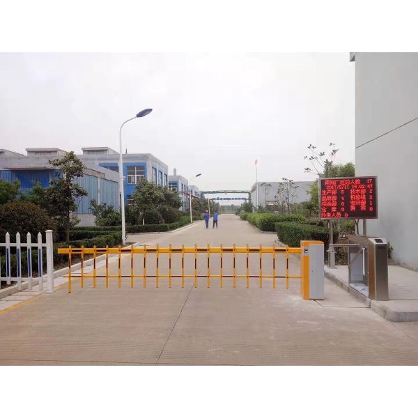 Portaboom Boom Barrier Gate with IP44 Protection Anti-Tailgating and Brushless Motor for Secure Parking Access