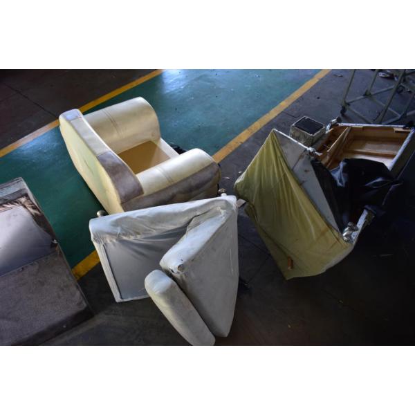 Bed Shredder Sofa Shredder Municipal Solid Waste Bulky Furniture Two Shaft Shredder With CE