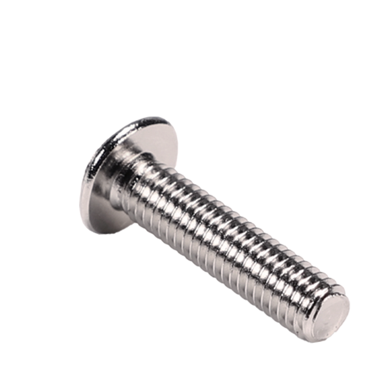 Environmentally friendly nickel plated CM cross groove large flat head M6 screw flat head cross head electronic small screw M3/M4/M5