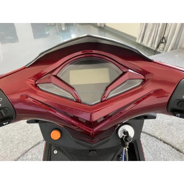 Мощный 1500W/2000W Мотор Электрический мотоцикл с двойным дисковым тормозом и 12-дюймовой шиной